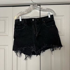 Abercrombie & Fitch High Rise Jean Shorts